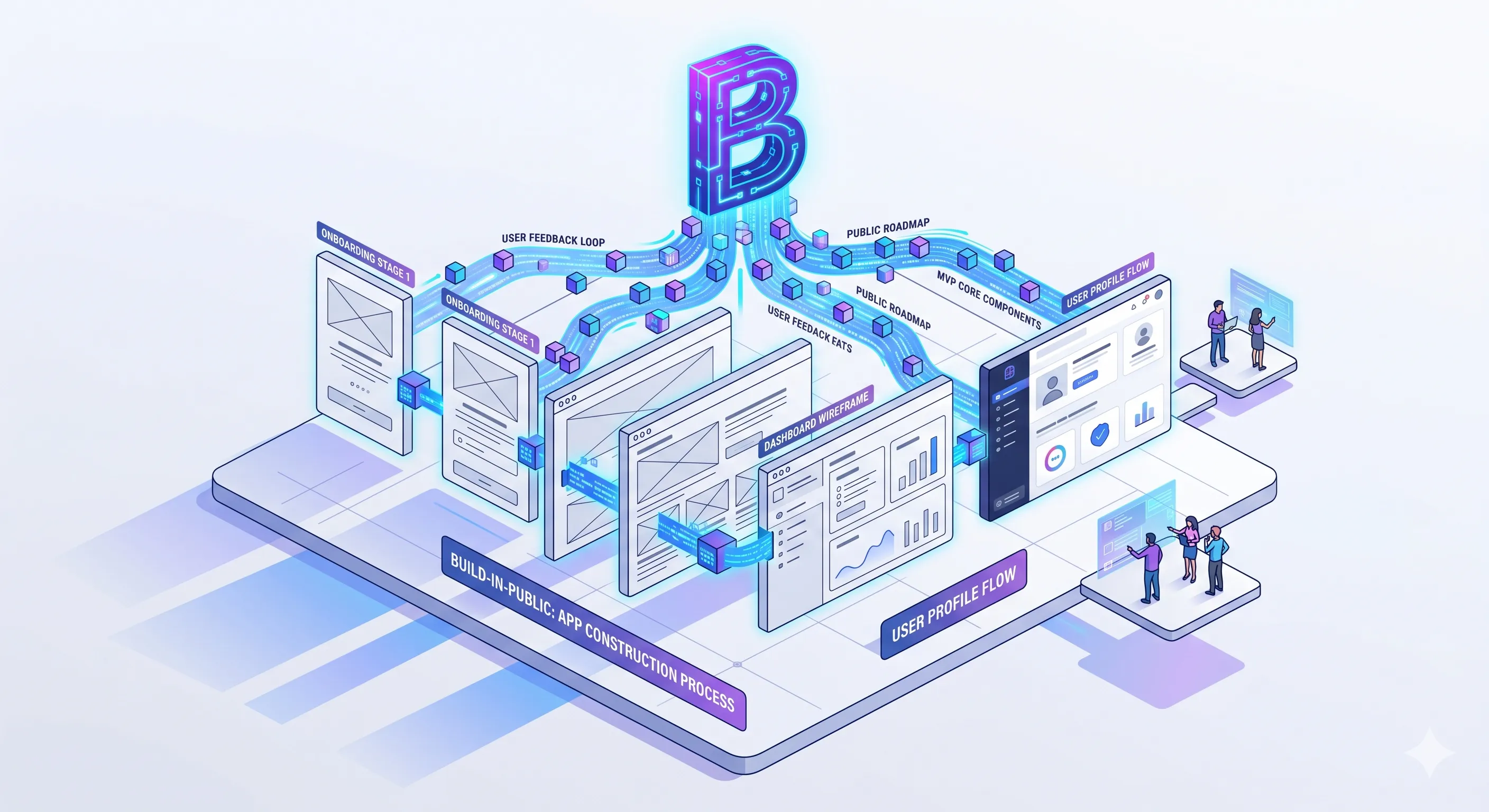 $BLDR Build-in-Public ecosystem overview